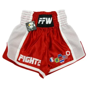 SHORT FFW MULTIBOXE V2 ROUGE/BLANC