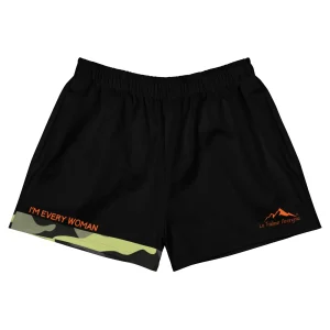 Short sport recyclé - Femme- Collection Hommage - Army & Orange