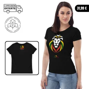 t-shirt-ajuste-femme-coton-bio-rastarun-507267.jpgv1715080887 T-Shirt ajusté Femme - Coton bio - RastaRun