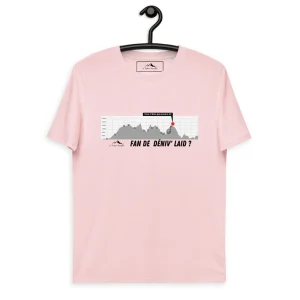 T-Shirt Coton Bio- Unisexe - Collection " Fan de Déniv'Laid" (1050)
