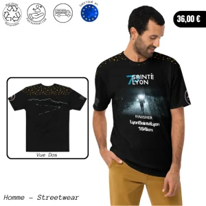 T-Shirt Homme - Personnalisation JR/LyonSaintéLyon 2024