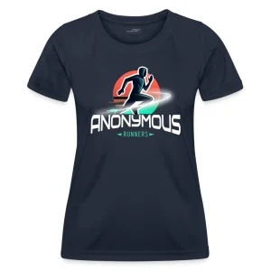 T-Shirt Running - Femme  - Anonymous Runners (SPOD)