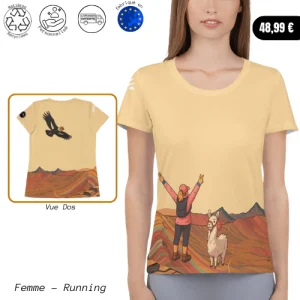 T-Shirt Running  Femme - Personnalisation Ophélie R.