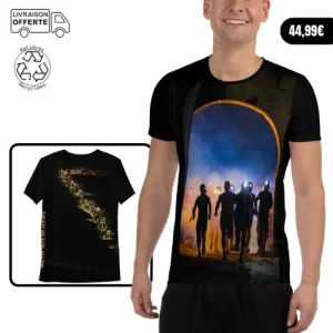 T-Shirt Running Homme - Dark Night