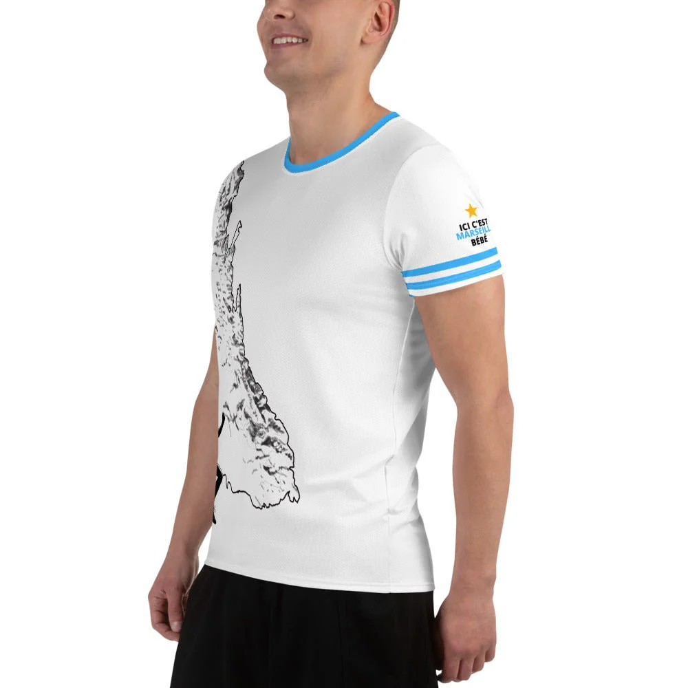 T-Shirt Running - Homme - French Cities - Marseille – Image 7
