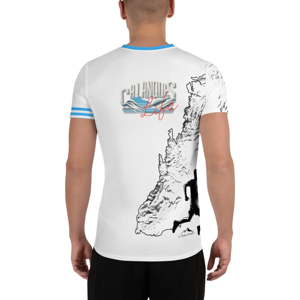 T-Shirt Running - Homme - French Cities - Marseille – Image 5