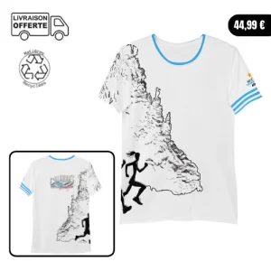 T-Shirt Running - Homme - French Cities - Marseille