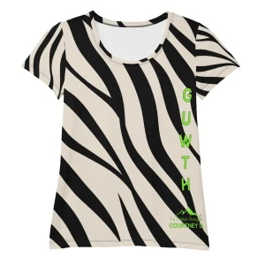 T-Shirt Sport - Femme - Collection Hommage Zèbre- Courtney D.