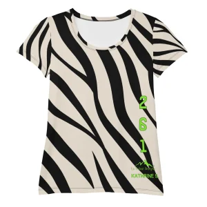 T-Shirt Sport - Femme - Collection Hommage Zèbre - Kathrine S.