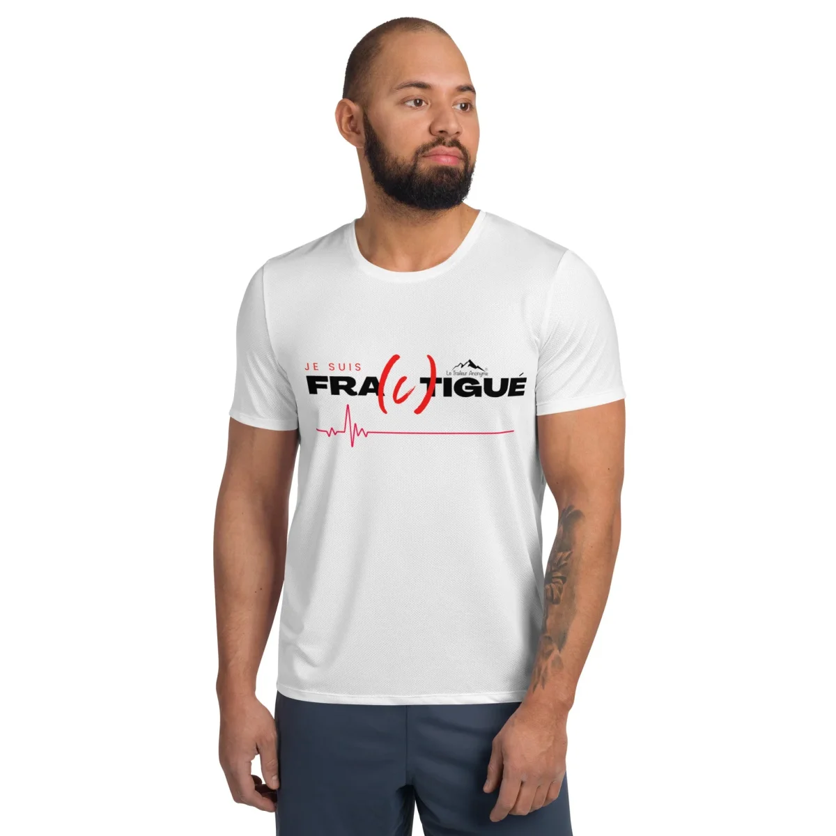 T-shirt Sport - Homme - Collection "Fra©tigué"(110)