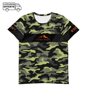 T-Shirt Sport - Homme - Collection Hommage - Agnès T.- Army
