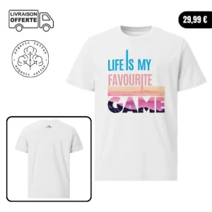 T-Shirt Unisexe Coton bio - Life !