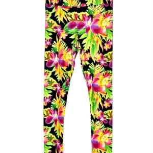 Lycra Prints Legging Tropical