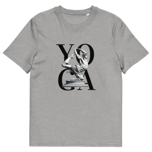 T-shirt de yoga - discipline Antique - gris