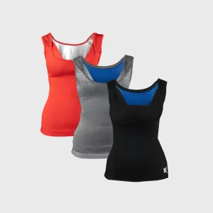 Women's Heat Trapping Sweat Vest 3-Pack (Multicolor)