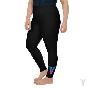 Yofe - legging yoga - noir -grande taille - Y dégradé BR